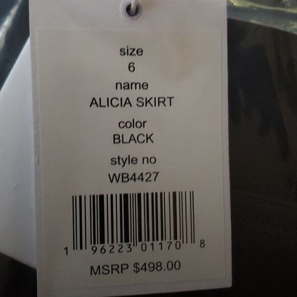 WALTER BAKER Alicia Leather Mini Skirt - Picture 5 of 8